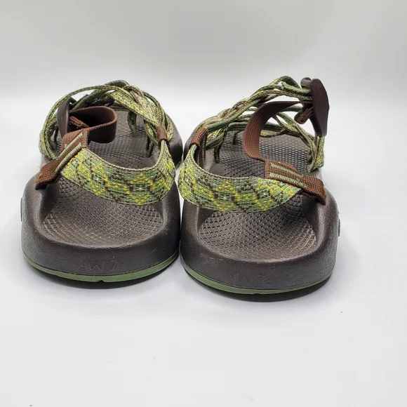 Chaco zx3 classic strappy green camo sandals Size 7 - Picture 9 of 14